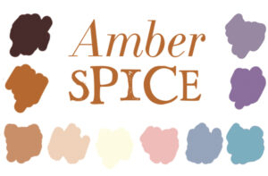 Amber Spice color swatches by Ellen Morse