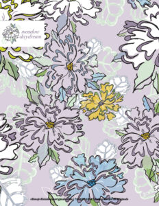 Meadow Daydream pattern design by Ellen Morse