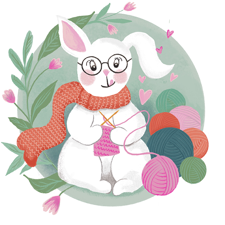 Bunny illustration 