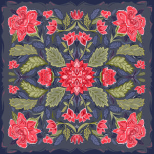 scarf design by Ellen Morse