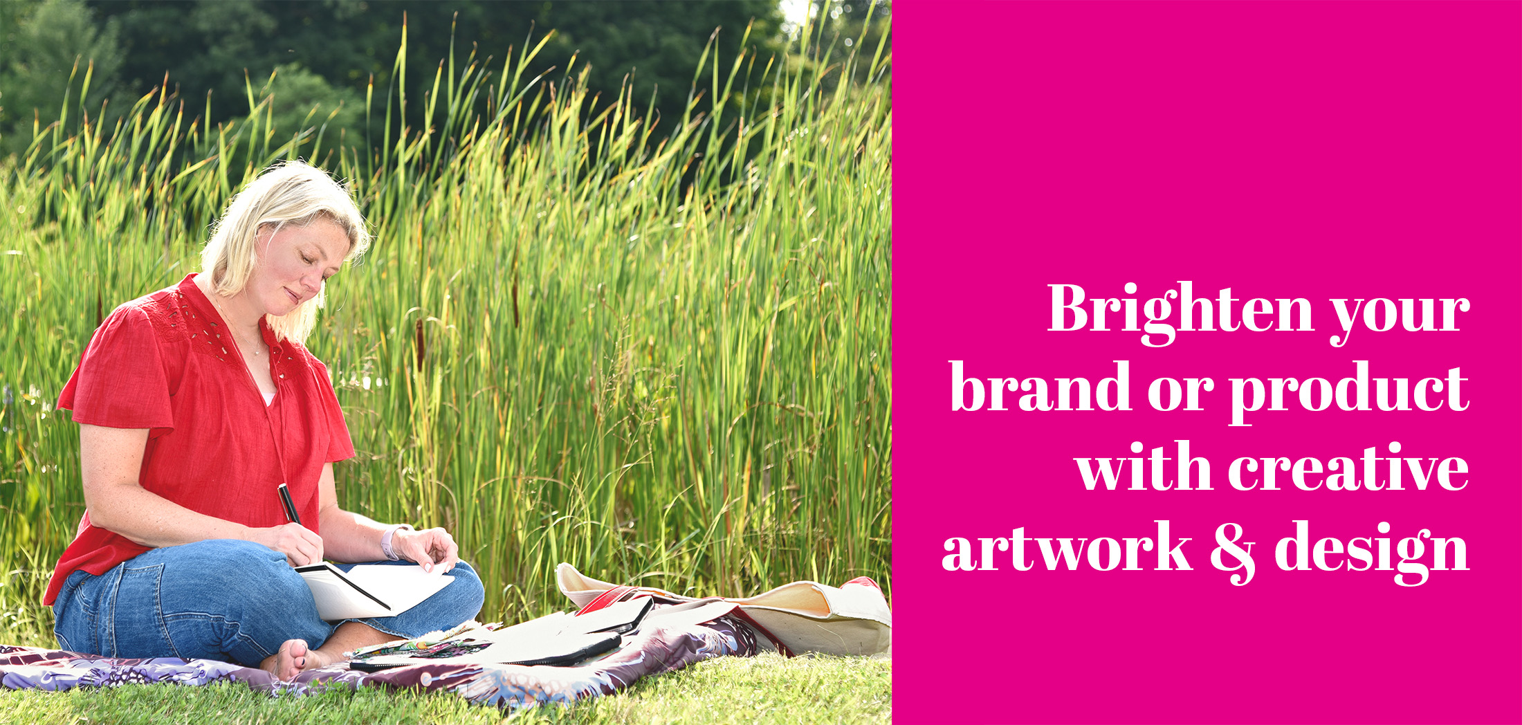 Brighten your brand or productwith creativeartwork & design by Ellen Morse