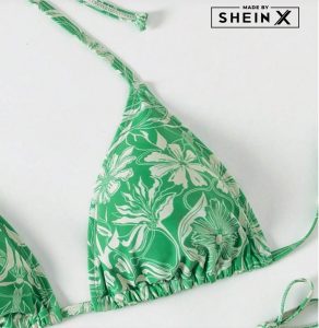 pattern design on a bikini for SheinX by Ellen Morse