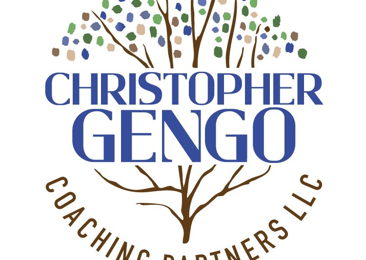 Christopher Gengo Coaching Partners logo design by Ellen Morse, Buffalo, NY graphic designer
