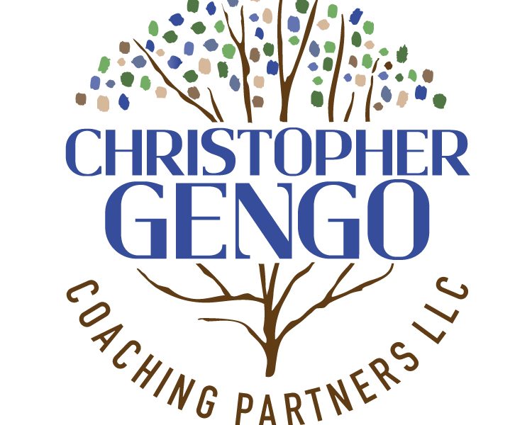 Christopher Gengo Coaching Partners logo design by Ellen Morse, Buffalo, NY graphic designer